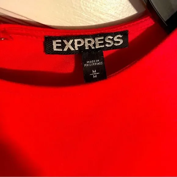 Express Formal Dress in Coral Women’s Size Medium - Picture 3 of 3